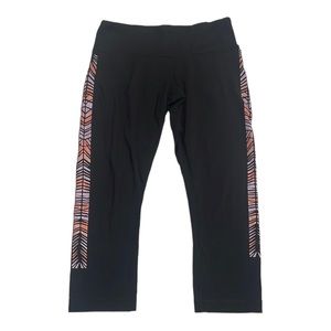 Lululemon Wunder Under Crop *Full-On Luon (Print)
Black / Purple